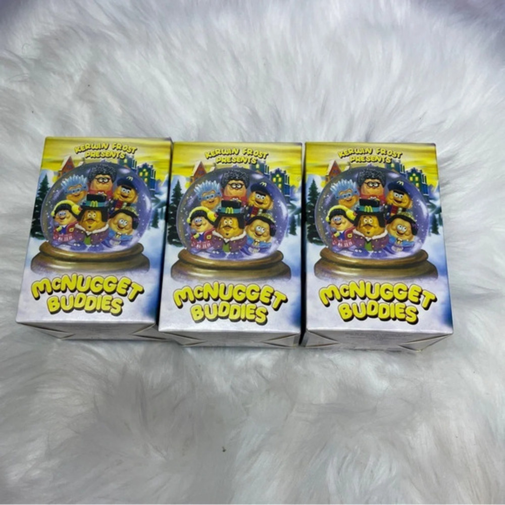 3 unopened McNugget Buddies